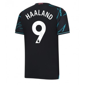 Manchester City Erling Haaland #9 Rezervni Dres 2023-24 Kratak Rukavima